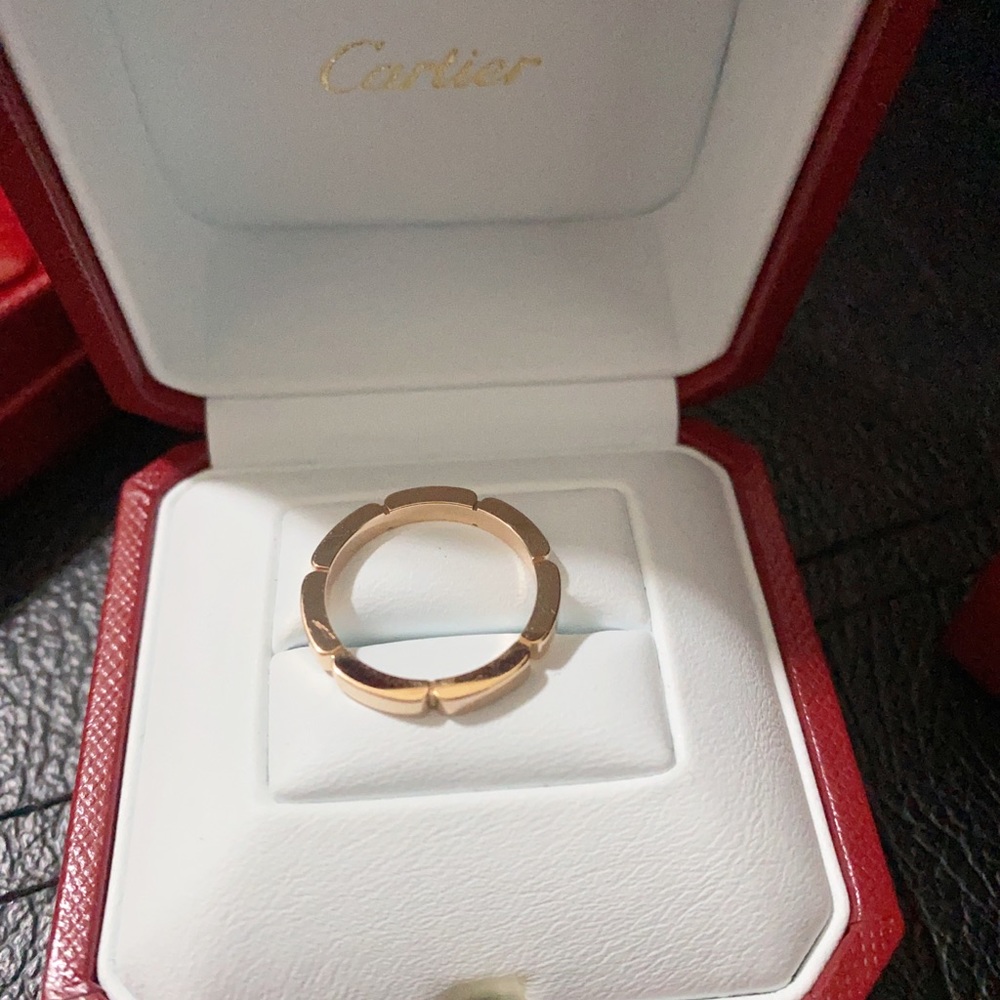 Cartier MAILLON PANTHERE Authentic Ring / RoseGold. Complete inclusion - Picture 9 of 11